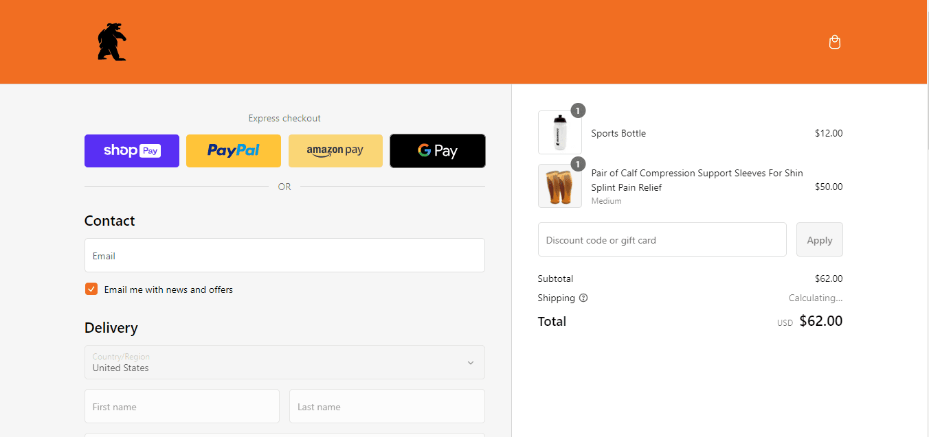 How to apply Bearhug coupon code